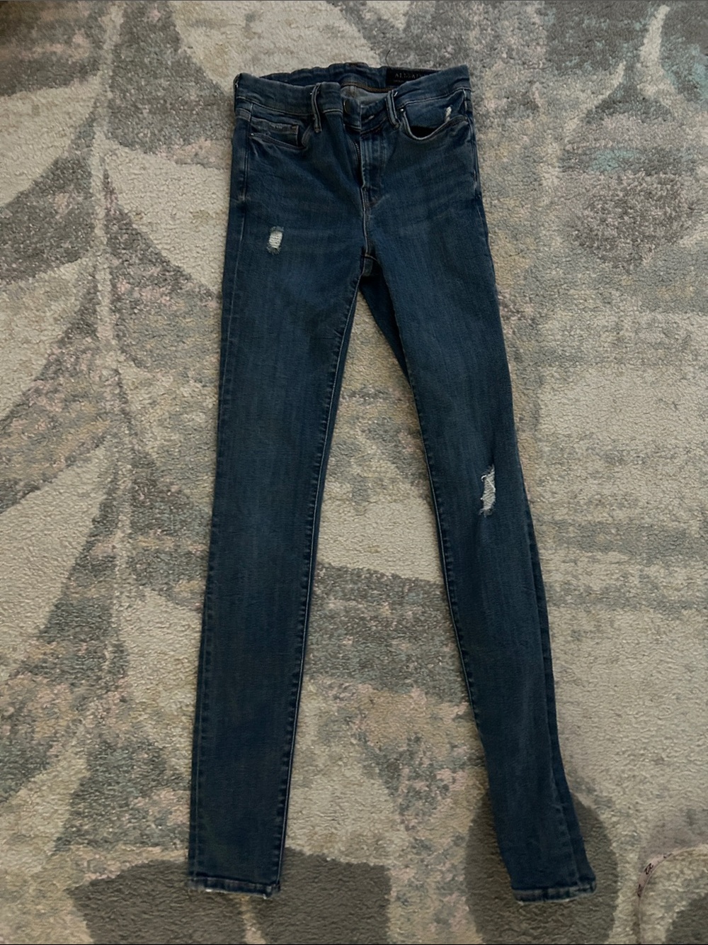 All Saints Super Skinny Jeans 26 size 00?